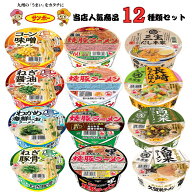サンポー食品 九州限定 カップラーメン 12種類 詰め合わせ 焼豚ラーメン 長浜 博多 とんこつ 醤油 味噌 …