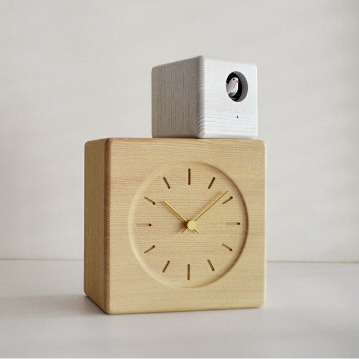 楽天市場】特典付き！ レムノス Lemnos 【 Cubist Cuckoo Clock 
