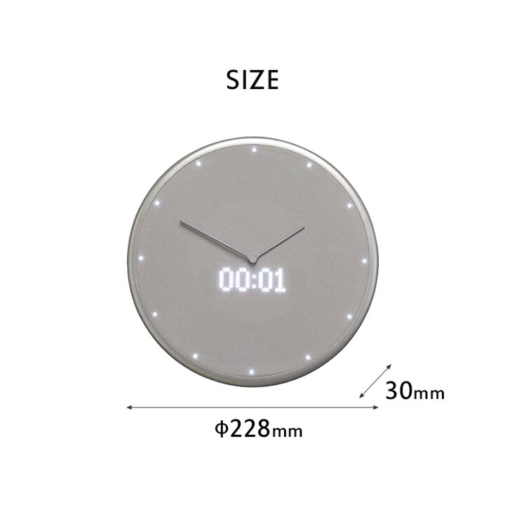 楽天市場】【着後レビューで選べる特典】 「 Glance Clock グランス 