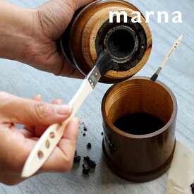 マラソン開催中 【 マーナ コーヒーミル用おそうじハケ 】 コーヒーミル 掃除 そうじ お手入れ ブラシ ハケ コーヒー粉 コーヒー豆 珈琲 コーヒー 手挽き 電動ミル コーヒー道具 コーヒー用品 掃除道具 キッチン 天然木 シンプル ナチュラル おしゃれ Q168 marna