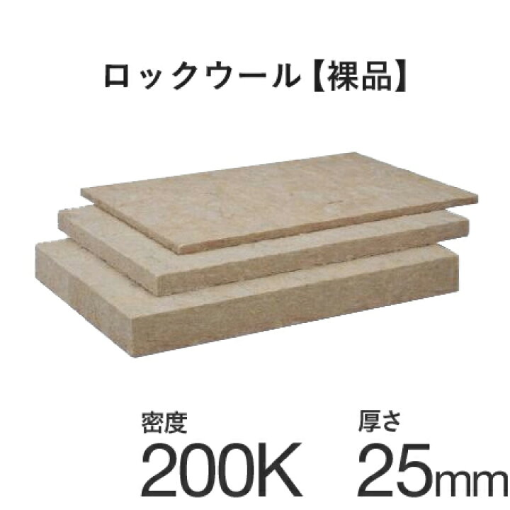 楽天市場】ロックウールボード（裸品）吸音・断熱材 「MGボード 200 