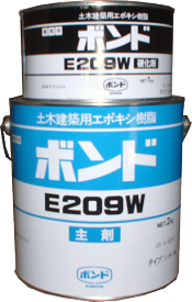 コニシボンド　E209W(冬用) 3kg×4セット注入補修用・充てん接着用高粘度形エポキシ樹脂