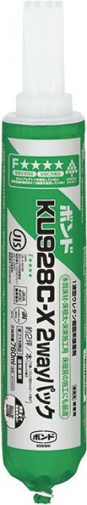 楽天市場】コニシボンド KU928C-X 2WAYパック 12本入り/くし目ノズル コニシ ボンド KU928C-X 2wayパック クシ目ノズル付12本入