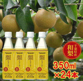 ＜リニューアル 容量up!! ＞梨ウォーター350ml×24本入千葉県産和梨　梨ジュース 母の日 2026 父の日 内祝い お返し 就職祝い 退職祝い ギフト プレゼント 地産地消 ヤマザキ 350ml ペットボトル ジュース