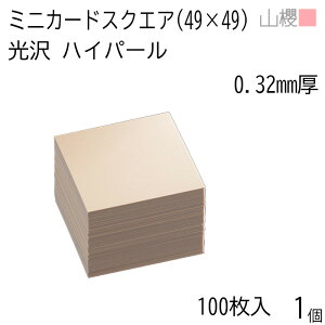 RN ~jJ[h XNGA nCp[ zCg 0.320mm 100 1 / 49×49mm ~jh n oXN 00127006-0001