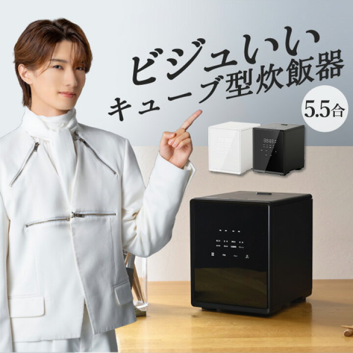 楽天市場】炊飯器 2合炊き 4合炊き 5.5合炊き ビジュいい 炊飯器 5合 4 