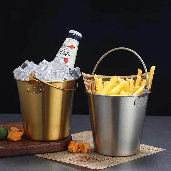 楽天市場】アイスペール 氷バケツ 溶けない 1.7L 高級 おしゃれ ステンレス 氷入れ 大容量 アイスバケット お酒 家庭用 ハンドル付き ワイン クーラー シャンパンクーラー 氷容器 業務用 アイスペール 保冷容器 保冷バケット パーティー キャンプ ゴールド : Yamorina ... LPYROSE アイスジャグ クーラーバケット 1.9L 大容量 保温 保冷 真空断熱 ステンレス 魔法瓶 24時間保温 氷が溶けに