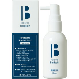 【柳屋本店公式】 【医薬部外品】 発毛促進剤 薬用バルドシン 80mL YANAGIYA Baldocin ヤナギヤ バルドシン 1本