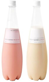 【爆発注意常時要冷蔵】ボクスンドガ (福順都家) ソンマッコリ　白マッコリと赤米マッコリの飲み比べセット　生マッコリ　シャンパンマッコリ　935ml×2本　ボクスンドガ　マッコリ　ソンマッコリ　正規販売店