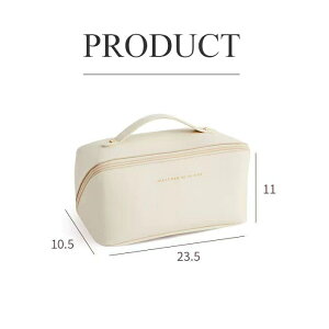 メイクポーチ 化粧ポーチ バニティ 大容量 コスメポーチ 機能的 使いやすい ポーチ おしゃれ かわいい 大きい 大きめ 旅行 プレゼント 収納 自立 整理 オシャレ 可愛い プレゼント