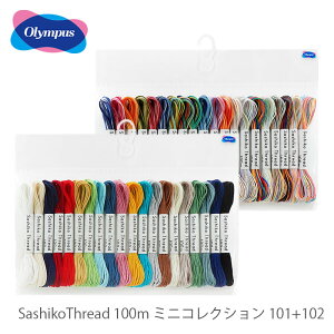 �h���q�� �Z�b�g / Olympus(�I�����p�X) SashikoThread 100m �~�j�R���N�V���� 101+102