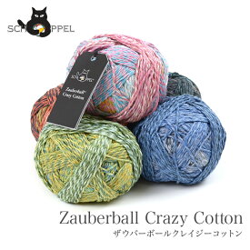 毛糸 輸入 グラデーション / SCHOPPEL(ショッペル) Zauberball Crazy Cotton(ザウバーボールクレイジーコットン)
