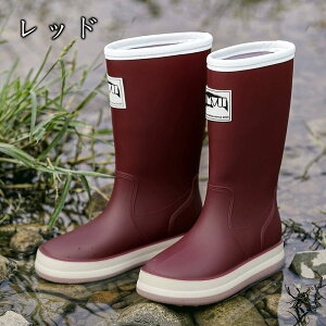 レインブーツ 長靴 ロング ブーツ レディース レイン ブーツ 長靴 レインシューズ 梅雨対策 アウトドア キャンプ 農作業 ロングレインブーツ 長ぐつ 作業靴 歩きやすい 防水 滑り止め 雨靴