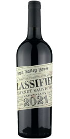 【アウトレット】 クラシファイド ワイン カンパニー カベルネ ソーヴィニヨン ナパ ヴァレー [2021] （正規品） Classified Wine Company Cabernet Sauvignon [赤ワイン][アメリカ][カリフォルニア][ナパバレー][750ml]