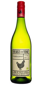 フィースト＆ヴァイン（byジャーニーズ エンド） シャルドネ　ウエスタンケープ　[2018] （正規品） Feast and Vine by Journey's End Chardonnay [白ワイン][南アフリカ][ウェスタンケープ][750ml]