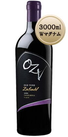 OZV （オー ジー ブイ／ヴィー by オーク リッジ） ジンファンデル "オールド ヴァイン" ロダイ [2021] 《◎3000ml ダブル マグナム》 （正規品） OZV by Oak Ridge Zinfandel Old Vine [赤ワイン][アメリカ][カリフォルニア][ロダイ][3000ml]