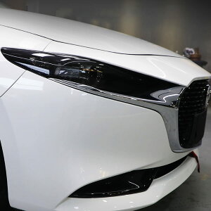 �}�c�_3 BP�n 2019.6-2023 �iMazda3�j�ɓK�p�w�b�h���C�g�ی�t�B���� �r�j�[���ی쓧�� �X�e�b�J�[ TPU ���h�~ 2p