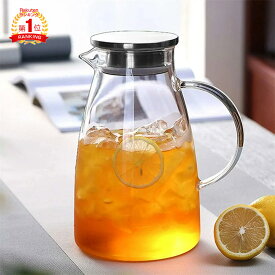 楽天1位！　｢動画あり｣即納【1500ML/2000ML】ガラスケトル 直火 耐熱ガラスポット ティーポット 耐熱ガラス 1.5リットル 直火電気ケトル対応 ホウケイ酸ガラス ピッチャー ステンレス茶こし一体型蓋 2000ML