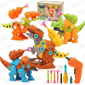 組み立て おもちゃ 恐竜 おもちゃ 2 3 4 5 6 歳おもちゃ 男の子 女の子 子供おもちゃ人気 工具 おもちゃ 知育玩具 プレゼント ランキング 電動ドリル おもちゃ 大工さん 玩具 誕生日プレゼント女の子男の子 プレゼント