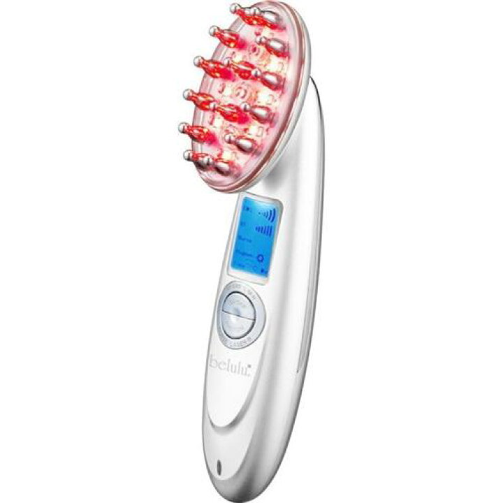 楽天市場】美ルル ブリリアントヘアー EMS 電気ブラシ 頭皮ブラシ赤色 