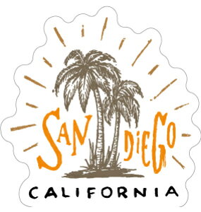 062 �����X�ł��T���f�B�G�S San Diego �b�A�����J���X�e�b�J�[ �X�[�c�P�[�X �V�[�� �X�e�b�J�[ �ϐ� �ώ��O�� ���O�p �J���t�H���j�A�X�e�b�J�[ �o���p�[�X�e�b�J�[