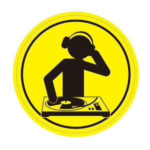 438 DJ Turn Table California Market Center�@�A�����J���X�e�b�J�[�@�X�[�c�P�[�X�@�V�[��