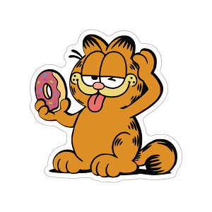 454@h[icLbg@donut@cat@Garfield @"California Market Center"@AJXebJ[@X[cP[X@V[