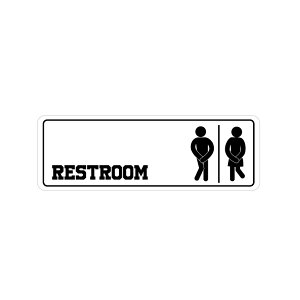 463@ RESTROOM SIGN@"California Market Center"@AJXebJ[@X[cP[X@V[