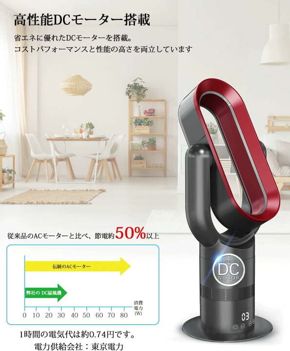 羽の無いセラミックファンヒーター 美品 SunInn製 Q8 Pro