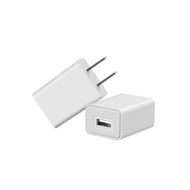＜安心のPSE認証済＞ACアダプター5V/2A 10W USB快速充電器 USBチャージャー充電器 USBコンセント スマホ充電器 携帯急速充電 iPhone/iPad/Android対応充電器 コンパクト 安心設計 高品質 ブラック ホワイト【送料無料】