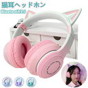 【2025進化版 】 Bluetooth 猫耳 ヘッドホン 有線&無線兼用 マイク付き 高音質 ワイヤレスヘッドフォン LED付き かわいい ヘッドセット 電話会議 オンライン 学習 勉強 授業 折り畳式 テレビ TypeC充電 ブルートゥース ヘッドホン iPhone Andoroid 多機種対応 日本語説明書