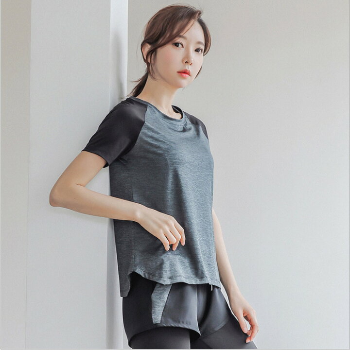 楽天市場】【送料無料】スポーツTシャツ レディース 女性 ヨガウェア 