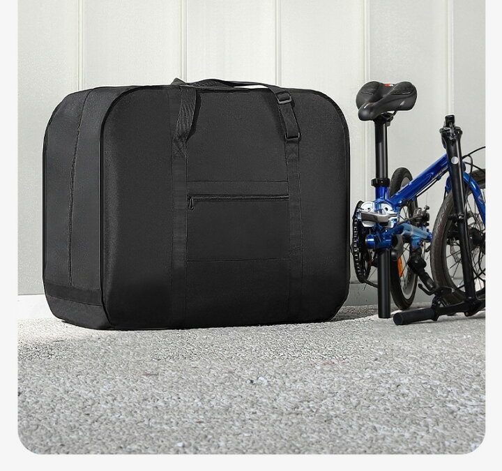 自転車収納ボックストラベルバッグ 耐久性 折りたたみ 黑 ダストカバー 防水ブラック バッグ収納ケ 輸送用 持ち運び用 折りたたみ自転車収納ボックス、 自転車トラベルバッグ、耐久性、ダストカバー、防水ブラック折りたたみ自転車バッグ収納ケース輸送用と防水性 ... 折りたたみ自転車収納ボックス旅行バッグ耐久性、防塵カバー、防水ブラックバッグ収納ボックス輸送防水ブラックスーツケース持ち運び用 (X