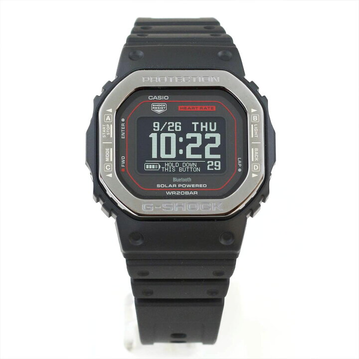楽天市場】カシオ Gショック DW-H5600MB-1A4JR G-SQUAD ハートレート 
