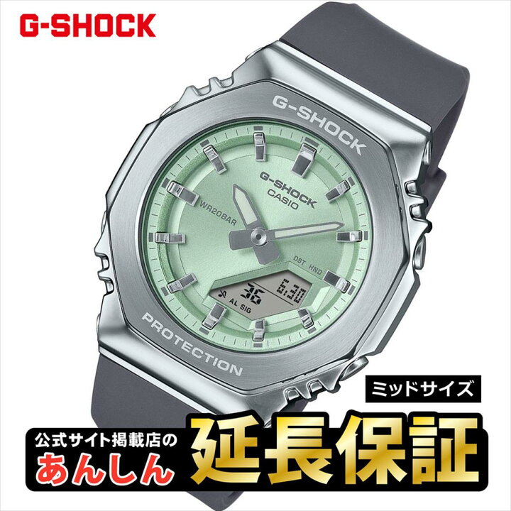 楽天市場】カシオ Gショック GM-S2110-3AJF メタルベゼル レディース 