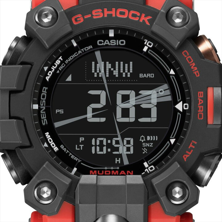 楽天市場】【ウオッチケアクロス付き】カシオ Gショック マッドマン GW 