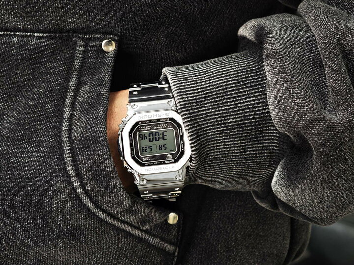 楽天市場】Gショック フルメタル GMW-B5000D-1JF｜Bluetooth対応 電波 