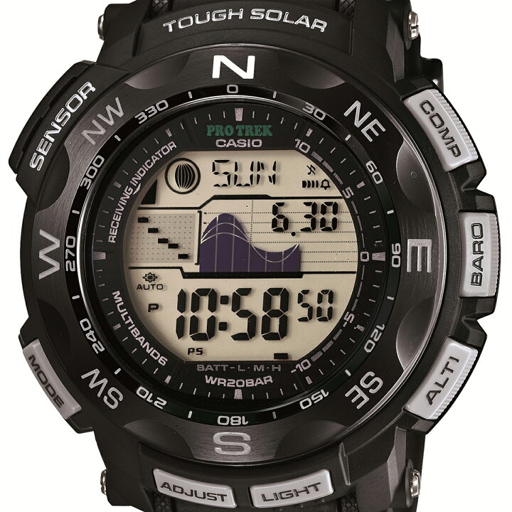 楽天市場】カシオ プロトレック PROTREK PRW-S2500MG-1JR CASIO メンズ  