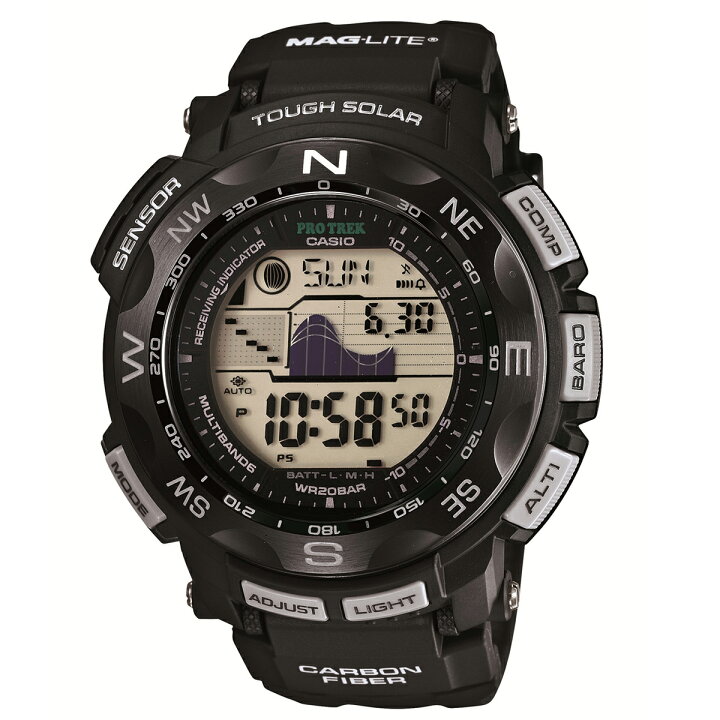 楽天市場】カシオ プロトレック PROTREK PRW-S2500MG-1JR CASIO メンズ 