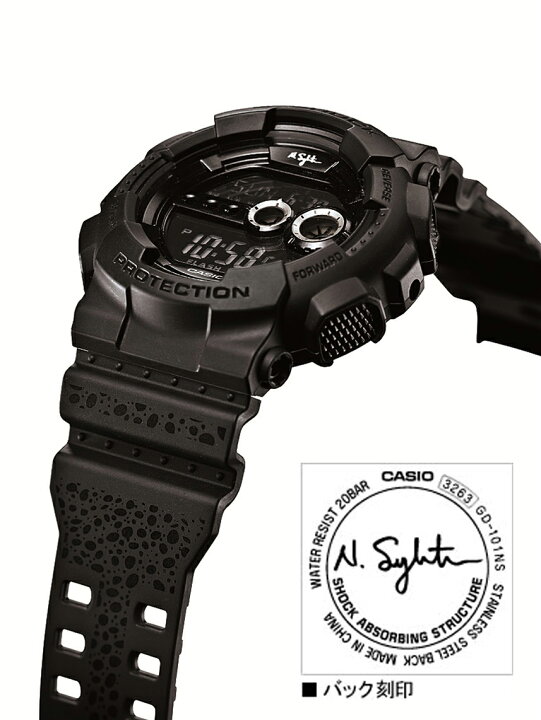 楽天市場】G-SHOCK×Nigel SylvesterコラボレーションモデルGD-101NS 