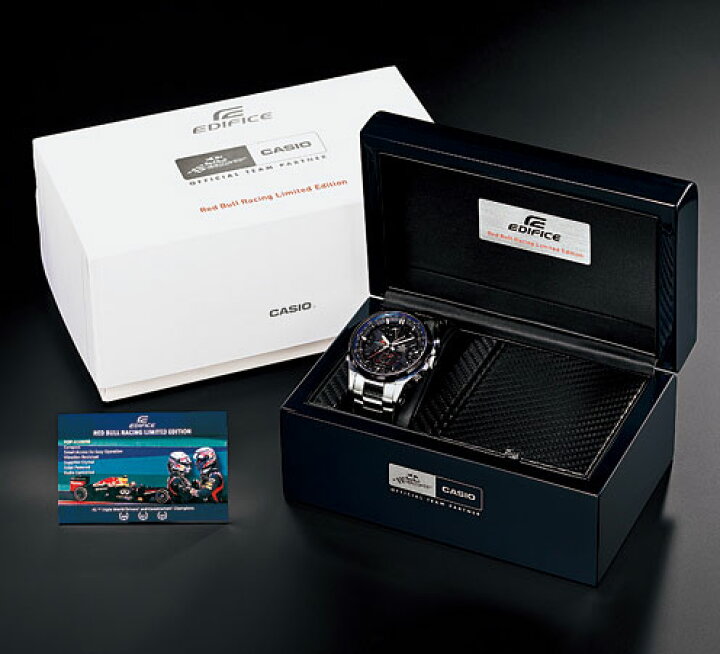 楽天市場】カシオ エディフィス CASIO EDIFICE レッドブル レーシング 