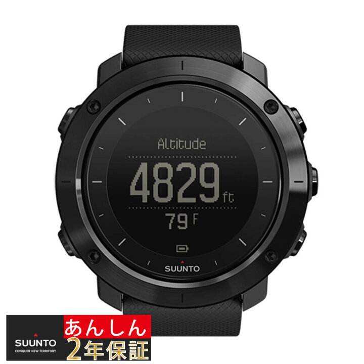 楽天市場】【安心2年保証】スント SUUNTO TRAVERSE SAPPHIRE BLACK 