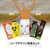【★最短翌日到着★】 【送料無料】 ハーフマラソン完走セット マラソン 補給食 ランニング用品 ジョギン…