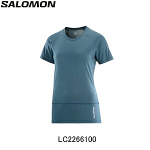 【10%OFFクーポン発行中】 サロモン SALOMON CROSS RUN クロス ラン ランニングTシャツ 半袖 ウィメンズ レディース 女性【lc2266100】陸上・ランニング用品 brdsa catts priq3 disq1 dirq1