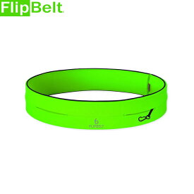 FlipBelt フリップベルト クラシック スポーツウエストポーチ Neon Green ランニングアクセサリ ユニセックス【fbg】陸上・ランニング用品