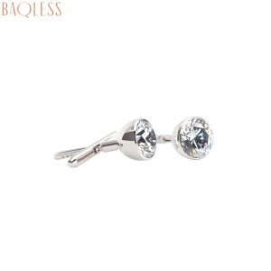 バックレス Baqless Clarity White 3.5mm クラリティ ホワイトピアス【cz-35-wh】陸上・ランニング用品