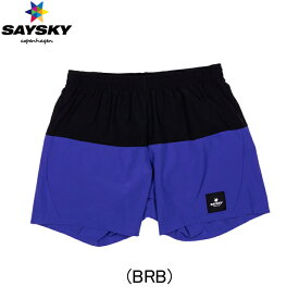 セイスカイ SAYSKY Pace Shorts BLACK ROYAL BLUEランニングパンツ ショーツ ユニセックス【gmrsh01】陸上・ランニング用品