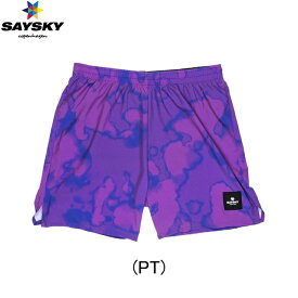 セイスカイ SAYSKY Pace Long Shorts PURPLE TOXICITY ランニングパンツ ショーツ ユニセックス ランニング rss saysky wear mens ladies