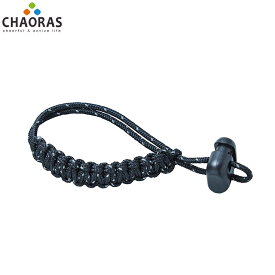 Chaoras チャオラス タイイングコード ブラック ランニングアクセサリー【87016】陸上・ランニング用品