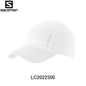 サロモン SALOMON CROSS CAP WHITE クロスキャップ ランニングアクセサリ キャップ 帽子 ユニセックス【lc2022500】陸上・ランニング用品